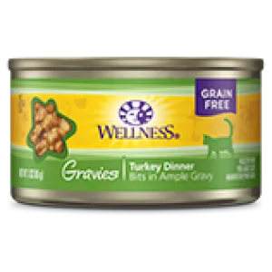 Wellness Gravies Turkey Dinner Wet Cat Food