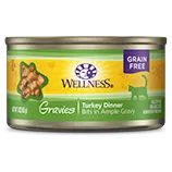 Wellness Gravies Turkey Dinner Wet Cat Food