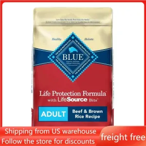 Whole Grain Beef Brown Rice Dog Food 15 lb