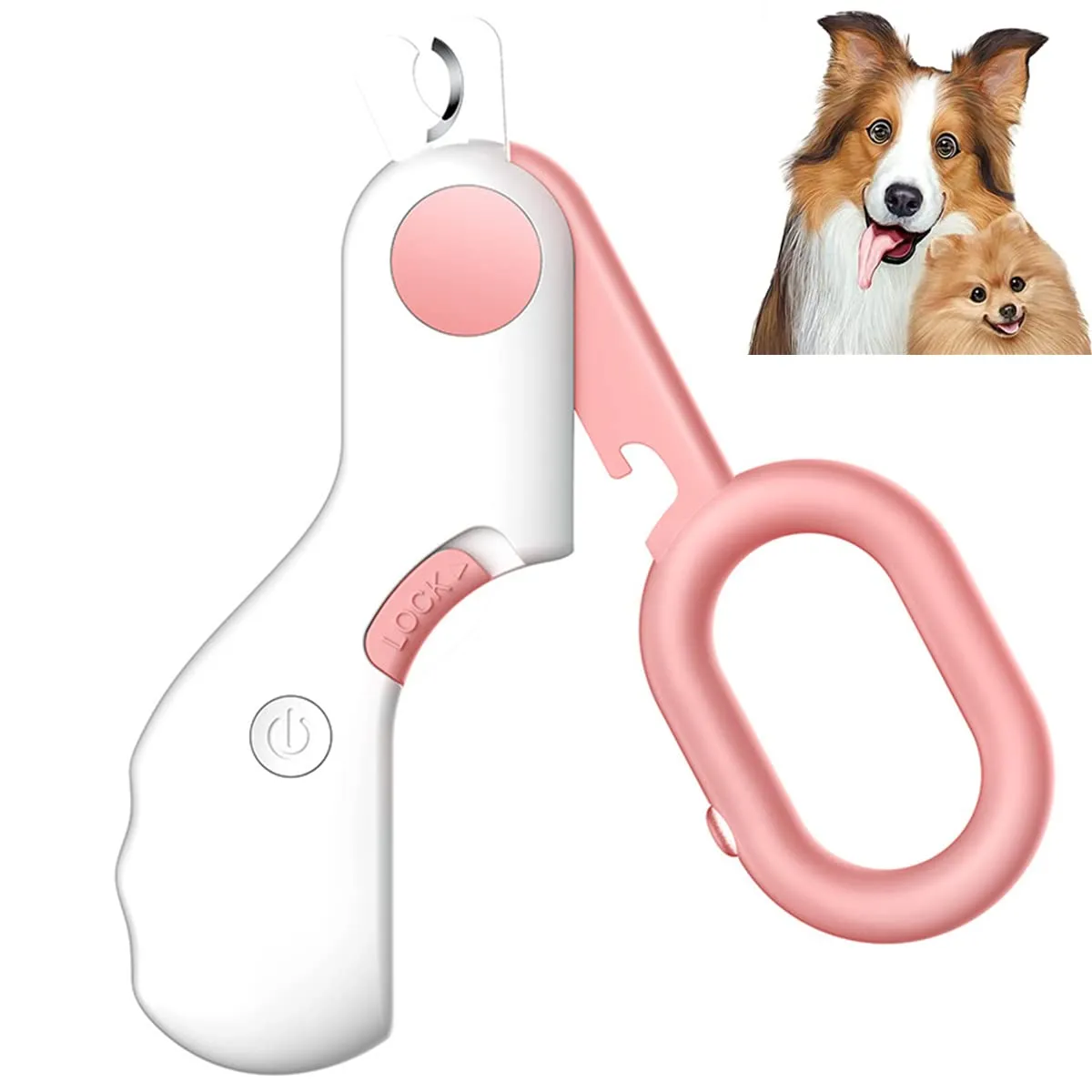 With LED light Pet Nail Clipper